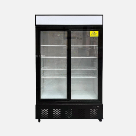 Hurakan HKN-MRC37R2S Double Glass Door Reach-In Refrigerator