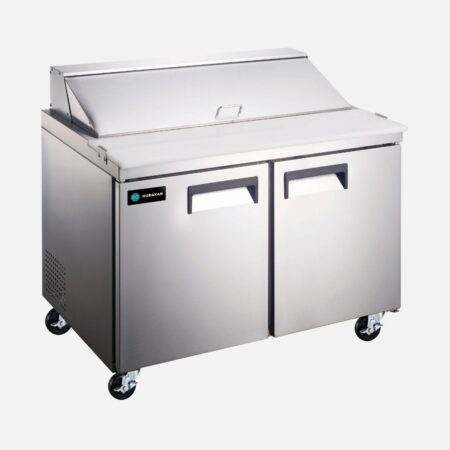 Hurakan HKN-SPMT36R2C Stainless Steel Sandwich Prep Table