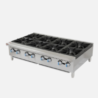 Hurakan HKN-XRCG48-8A – Countertop Gas Hot Plate