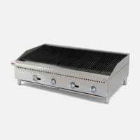 Hurakan HKN-CBG48W – Countertop Gas Charbroiler