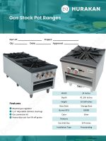 Hurakan XRFSG Series (Gas Stock Pot Range)